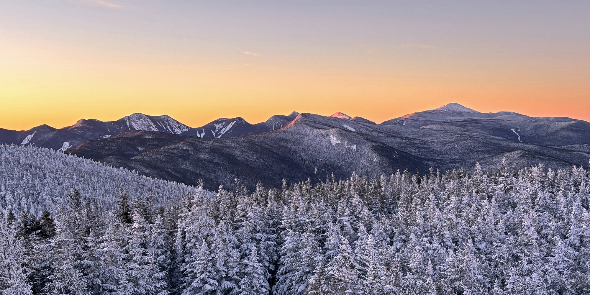 Adirondack High Peaks from Cascade Mountain
